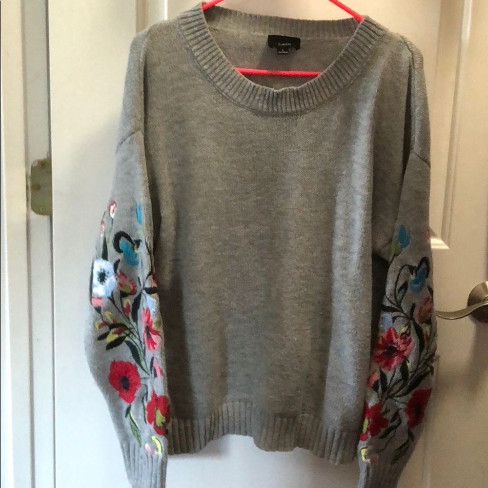 Embroidered Sweater